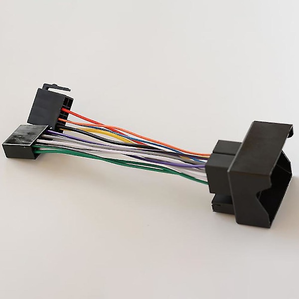 Bilradio ISO-adapterkabel för Opel H Corsa C Antara Combo Meriva Zafira för Agila Movano [DB]