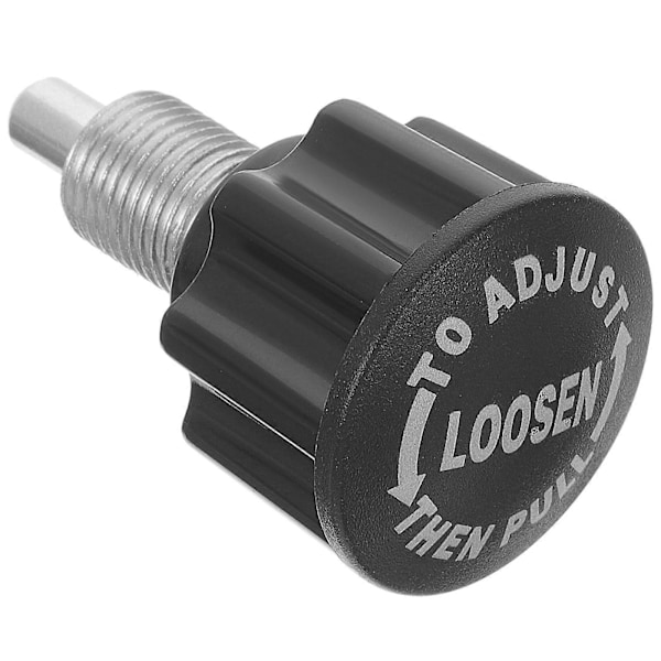 Træningscykel Udskiftningsknap Træningscykel Del Knap Skrue Udskiftningsdel Plastik Træk Stift db Black 6.50X4.00X4.00CM