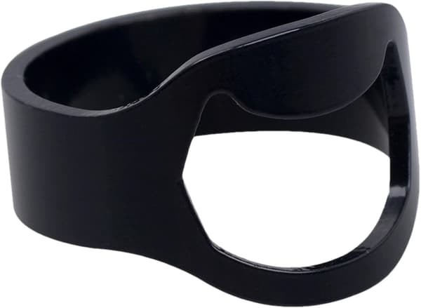 Ölflasköppnarring - Ölflasköppnarfingerring | Barkit, Kan Rostfritt Stål Köksredskap, Öppnare[DB] Black