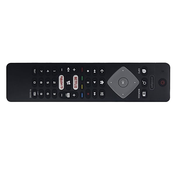 Fjernbetjening til Brc0884402/01 43pus6704/12 50pus6704/12 55pus6704/12 4k Uhd Smart Tv () [DB] Black