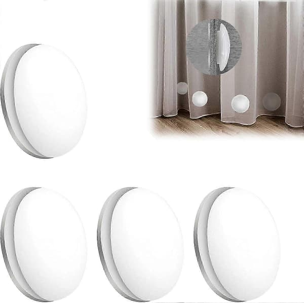 Duschdraperivikter, Duschdraperimagneter, Magnetiska Duschdraperivikter, Solida Duschdraperivikter, Draperivikter, Rund Magnetisk Cu [db]