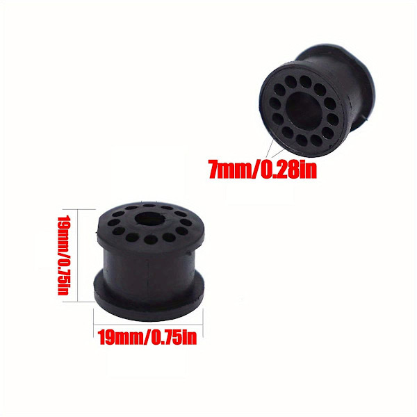 5 kpl Ford Focus MK1 MK2 2003 manuaalivaihteiston vaihteistonsäätimen kaapelilinkin kumipuslan korjaussarja vaihto-osa {Db} 5pcs