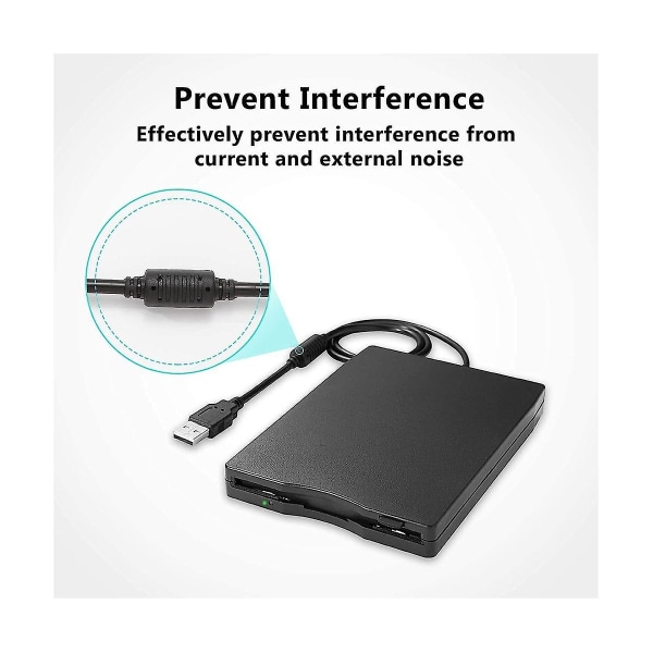Usb diskettläsare enhet 3,5 tum extern bärbar 1,44 Mb Fdd diskettenhet för Windows 7 8 200