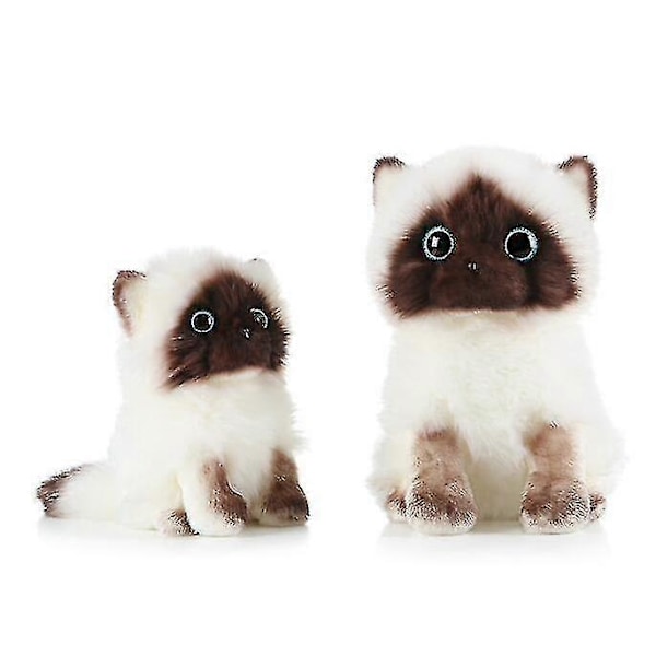 Søt Ragdoll Katt Plysj Stoffdyr [DB] 26cm