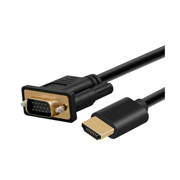 -kompatibel till Vga, 6ft guldpläterad -kompatibel till Vga-kabel kompatibel för dator, stationär, bärbar dator