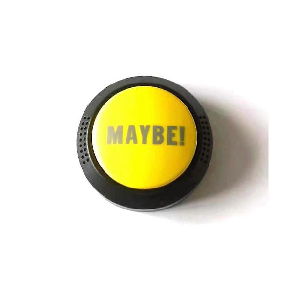 4 st Pet Squeeze Ljudlåda Musikbox Hund Ja Eller Nej Ljudknapp Festtillbehör Knapp Buzzer Ljud [DB] Random Color