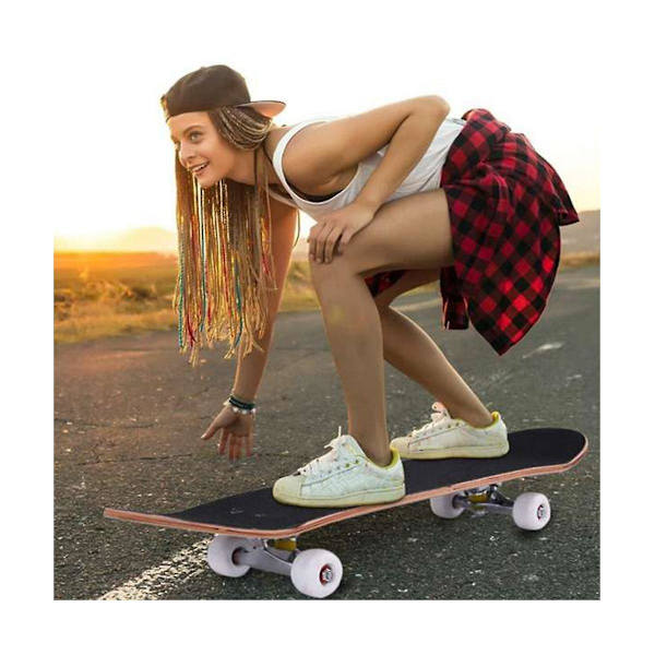 4 stk. 60x45mm Cruiser Skateboard Hjul Pu Hjul Longboard Cruiser Hjul, [db] Transparent Blue