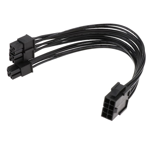 Cpu strømforsyning 8pin hun til Atx4p + 8pin han forlængeradapterkabel [DB]