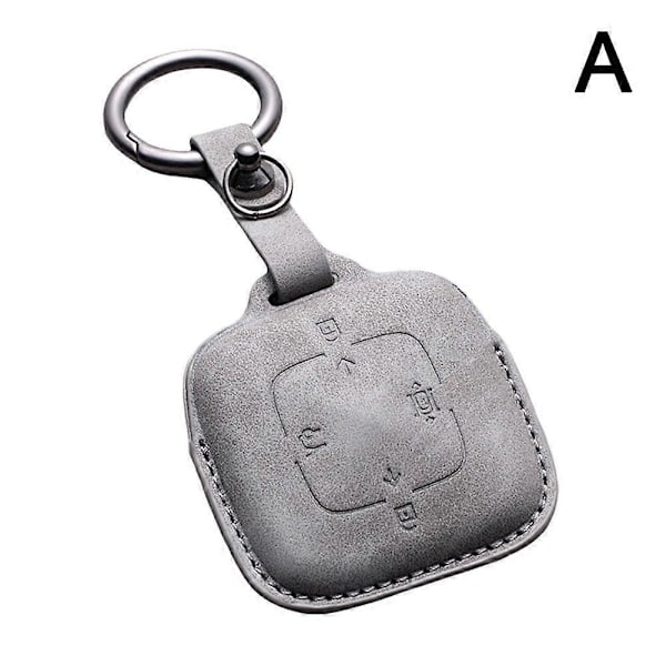 Zeekr Bluetooth-avaimen suojakotelo avaimenperällä Auton sisustustarvikkeet [DB] Type A is light gray