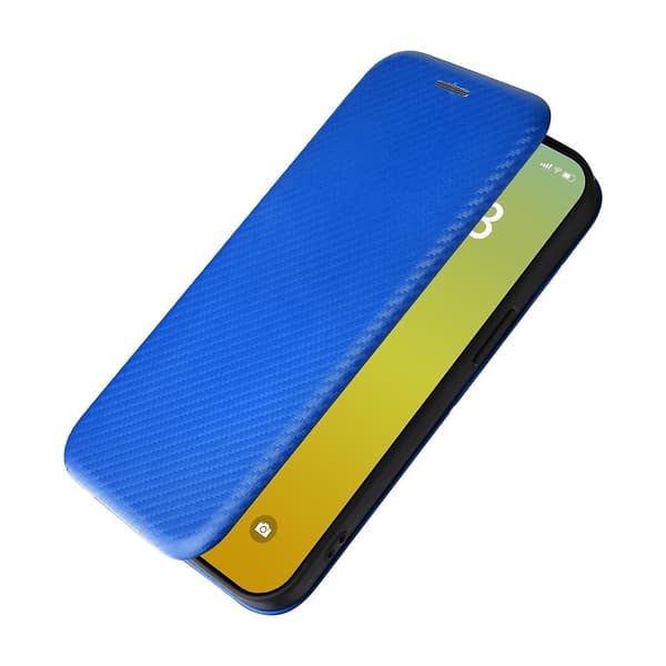 Læder Telefon Cover til iPhone 15 Plus [DB] Blue