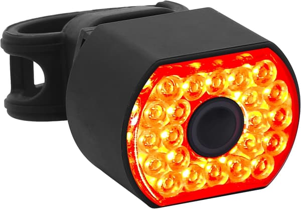 Smart sykkel baklys bremsesensor USB-lading LED automatisk sensing flere lysmoduser vanntett