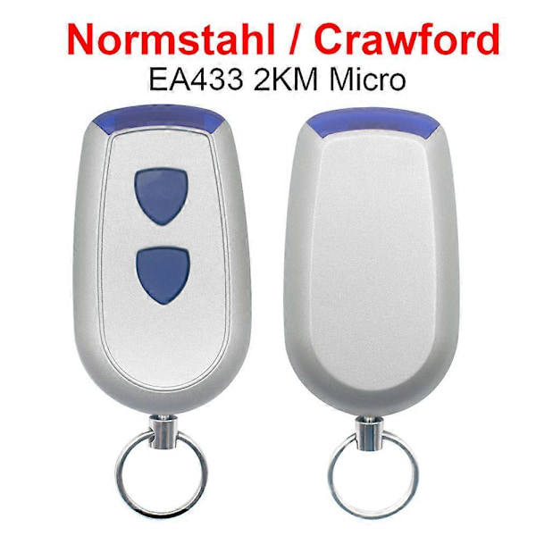Normstahl Magic 600 CRAWFORD EA433 Garagienavaimen Kaukosäädin 433mhz Vaihto Rullakoodi 43392MHz db Style2
