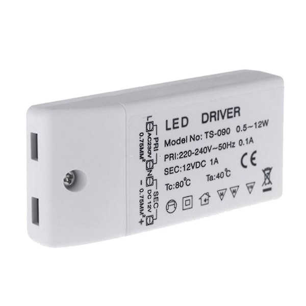 LED Driver 12w 18w LED Strømforsyning LED Driver Konstant Strøm Strømforsyning [DB]