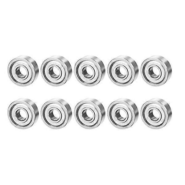 10 604ZZ 4x12 Skærmet 4x12x4 [DB] Silver