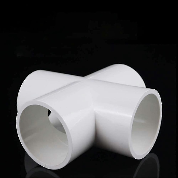 10 stk. PVC 4-veis kryss for bygging av kraftig drivhusramme møbelkoblinger 20mm-yvan [DB]