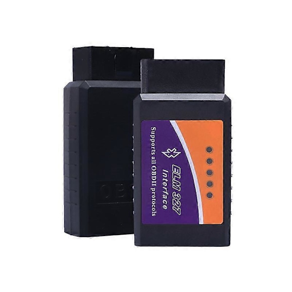 Mini OBD2 Bluetooth-skanner Bluetooth Pro Obdii OBD2 V2.1 OBD-verktyg OBD-diagnostisk skanner 1 set [DB] black