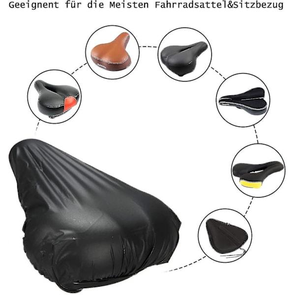 2 st Cykelsadelsskydd, Cykelsadel Regnskydd, Vattentät