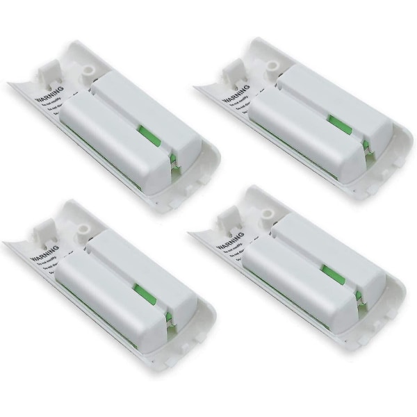 4-pak genopladelige batteripakker til Wii og Wii U fjernbetjening 2800 mah DB