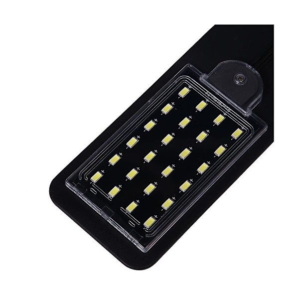 X5 Akvarie Lys Til Fisketank Plantet Akvarium 10w Led Lys Til Akvarium Led Belysning Anti-tåge C [DB] black