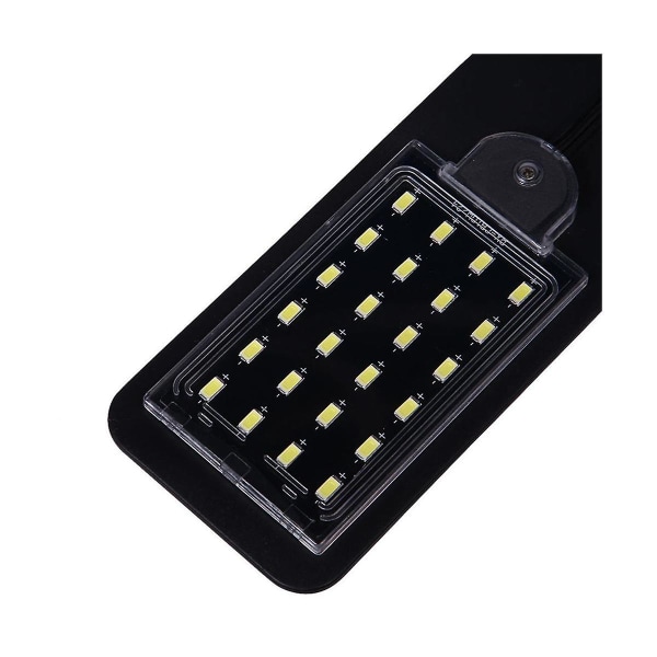 X5 Akvarieljus för fiskakvarium Planterat akvarium 10w LED-ljus för akvarium LED-belysning Anti-dimma C [DB] black