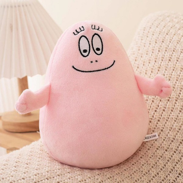 Barbapapa-pehmolelu Anime Barbapapa-nukke Pehmeät täytetyt lelut Kawaii Barbapapa-hirviönukke Tyyny Lapset Syntymäpäivä Joululahja [DB] pink