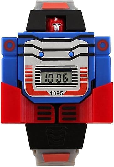 Pojkar Flickor Barn Digital Klocka Transformers Bumblebee Tecknad Armbandsur Klocka för Barn - Barnpresenter [db]