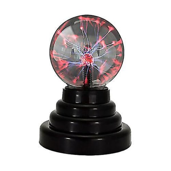 Magic Plasma Static Ball Lava Lamp Light Touch Sensitive USB -batteri