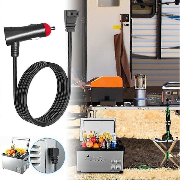 DC Virtap johtokaapeli 12V/24V Auton Jääkaapille Auton Jääkaappi Pakastimelle [DB] 200cm
