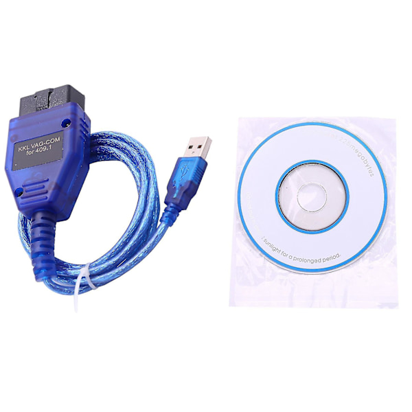 USB KKL 409.1 Interface 409.1 409.1 KKL USB Diagnostisk Kabel - OBD2 Værktøj til hele [DB] blue