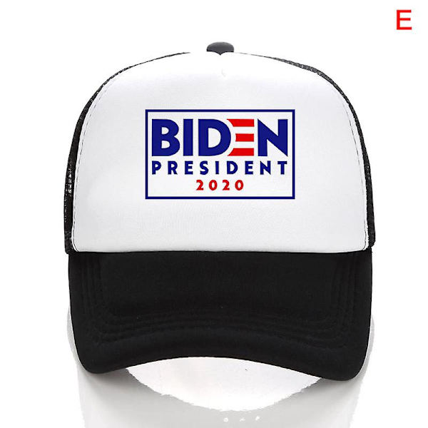 Joe Bidenin vuoden 2020 presidentinvaalikampanjan hattu, verkkopohjainen baseball-lippis, säädettävä hattu  [dB} E 1pc