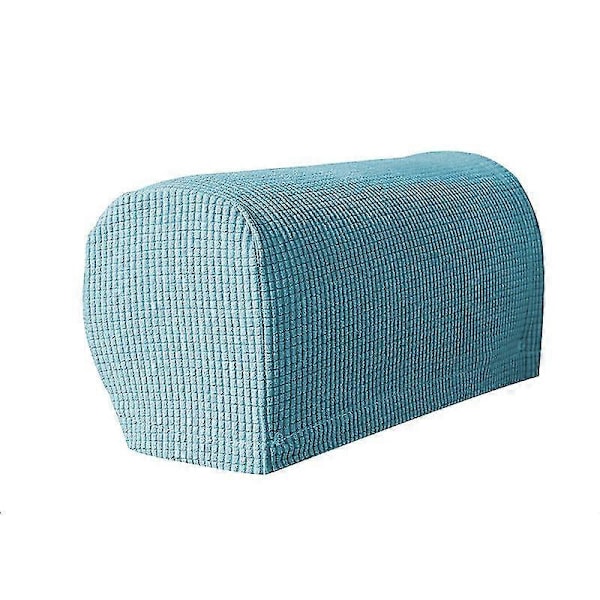 2 st/set Soffarmstödsskydd för fåtöljer, soffor, halkfria armstödsskydd för fåtöljer, stretchiga stolssofföverdrag för armstöd, stretch db Light blue