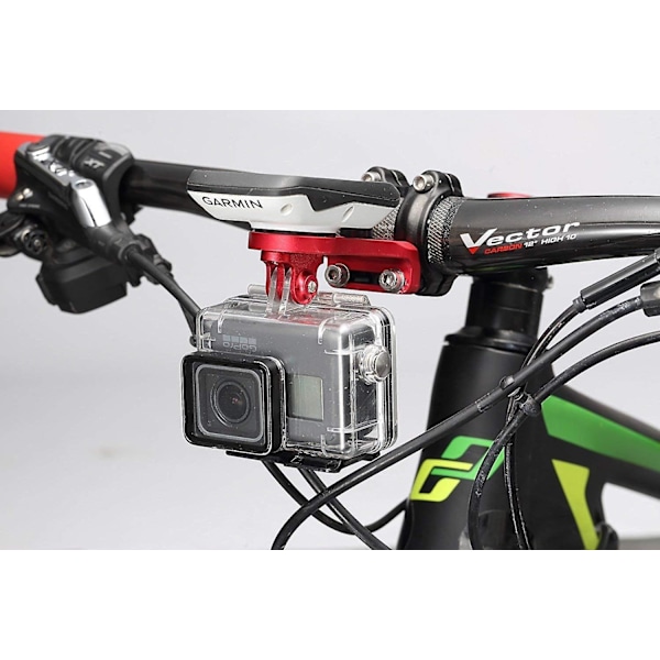 Bästa Tek Garmin Edge Extended Support, Cykelstyre Fäste Adapter för NiteRider, Sport Action Kamera, Garmin Edge 25 130 200 520 [db]