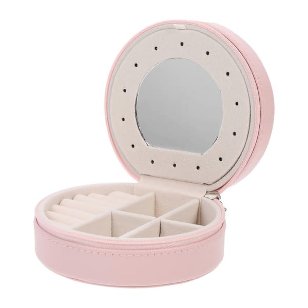 Pink Multi Layer Smykkeskrin til Opbevaring Smykkeopbevaring[DB]
