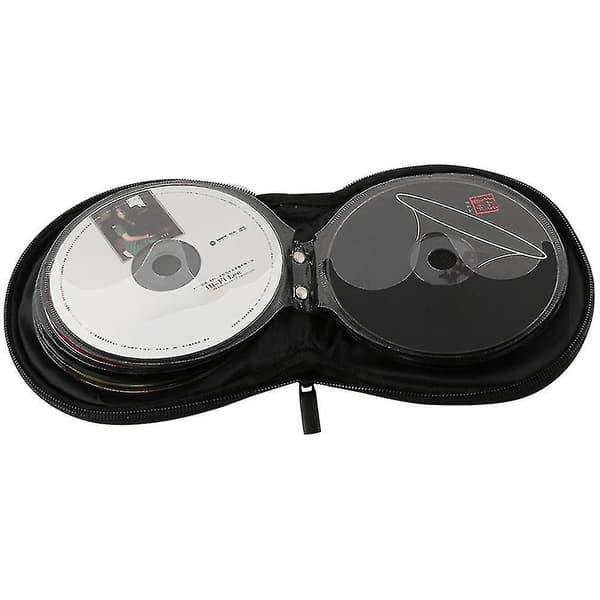 Bärbart CD/DVD-fodral med 20 platser, vattentät förvaringsväska[DB]