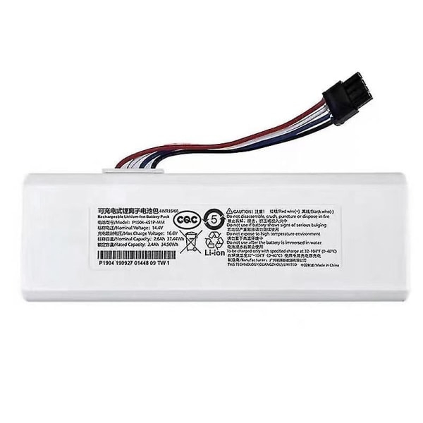 5600Mah Batteri för 1C STYTJ01ZHM Robotdammsugare Robotrengöringstillbehör Delar SKV4093GL Db white