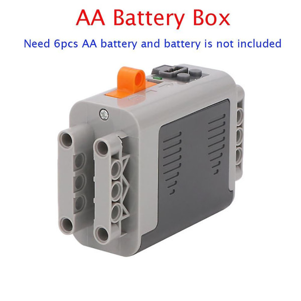 Tekniske deler Servo Motor Batteriboks IR Infrarød Fjernkontroll Mottaker PF Modell Kompatibel Med eds Blokker Klosser db AA Battery Box