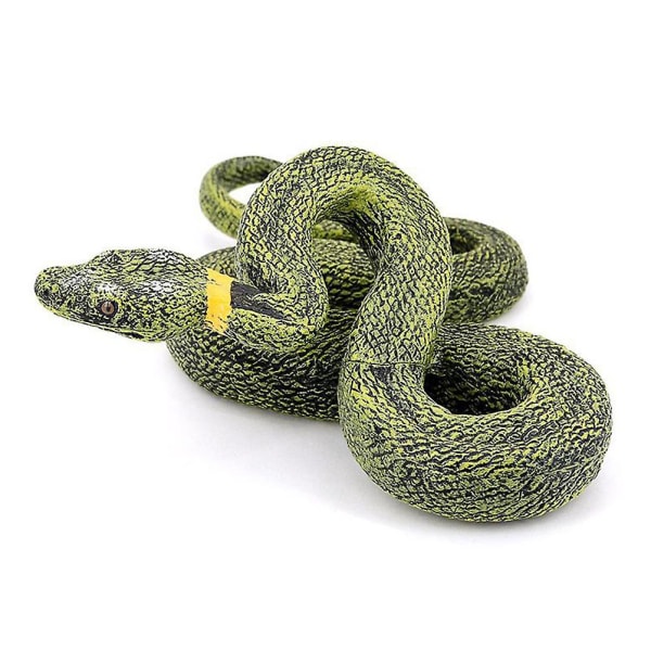 Simulation Snake Legetøj Fake Snake Model Haunted House Snake Gummi Snake Kognitiv Model
