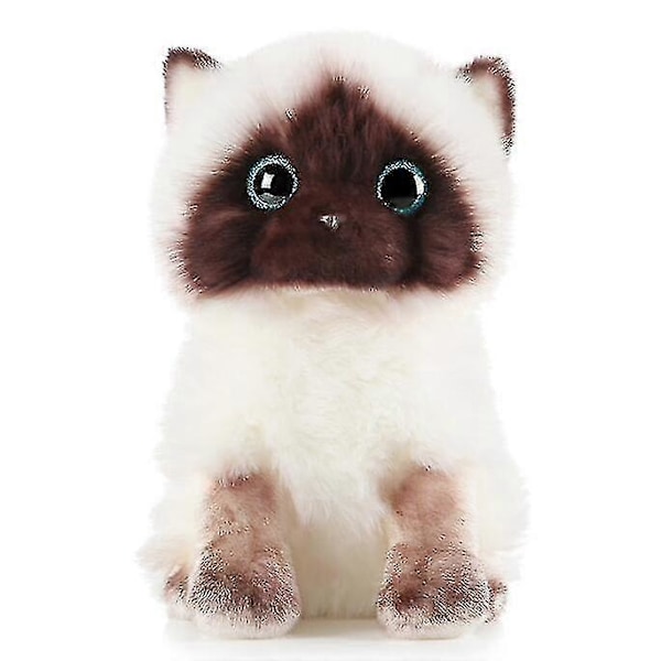 Søt Ragdoll Katt Plysj Stoffdyr [DB] 26cm