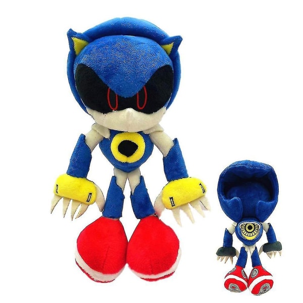 Bedårende Sonic plysjdukke myk utstoppet leketøy Kids Hugging Pute Gift DB