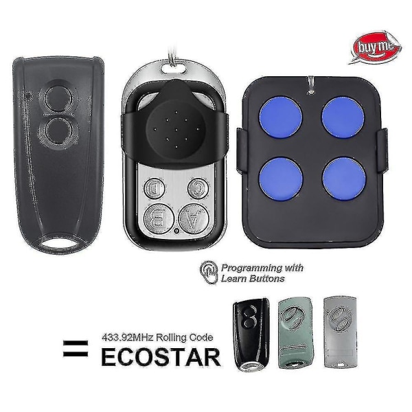 Hormann Ecostar Rse2 Rsc2 433mhz Fjärrkontroll Rullande Kod Ecostar Rsc2-433 Rse2-433 Mhz Fjärrkontroll Co {DB}