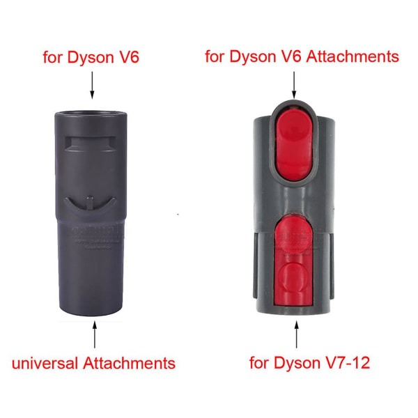 Ersättningsmunstycken för Dyson V11 V10 V12 V8 V7 Verktygssats Dammsugare Reservdelar Långt munstycke Borstborste [DB] Adapter