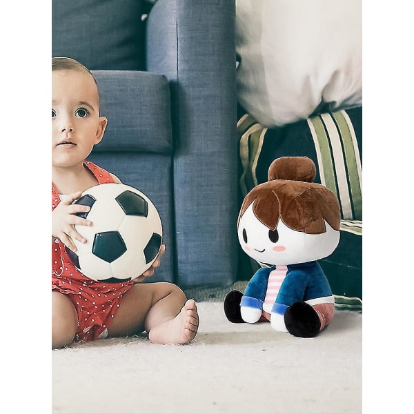 Blox Buddies -pehmolelu, 7,8 tuuman kaunis pehmolelu, blox Buddies Noob Buddy Guest Buddy Bacon Buddy Bacon Girl Plushie -lelut faneille ja ystäville lahjaksi [DB] black hat