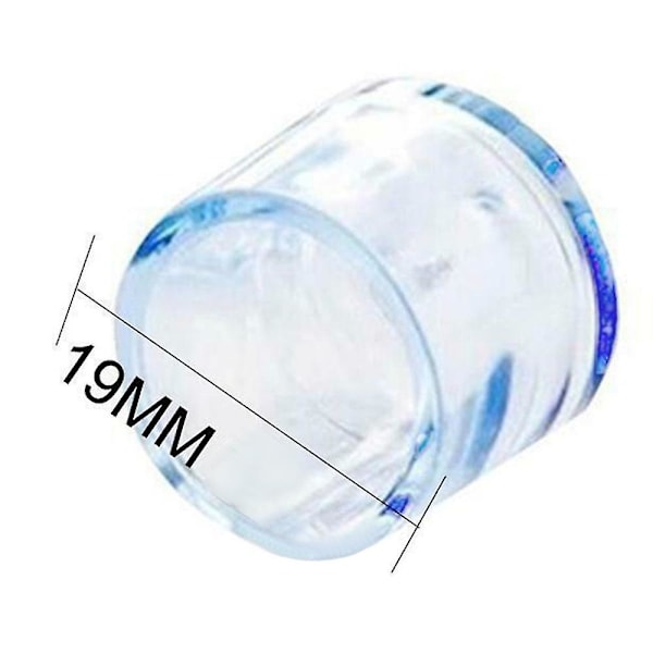 Selkeät pöytä- ja tuolinjalkojen suojakorkit silikonista, lattiaa suojaava setti {DB} 19mm 16pcs