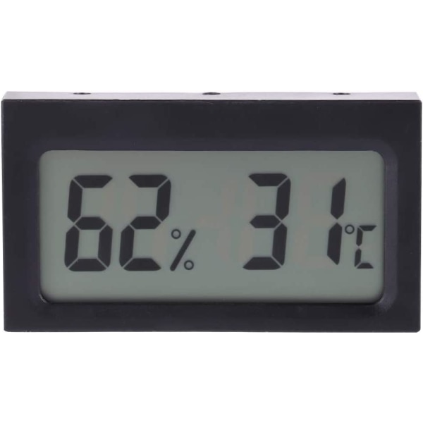Elektronisk temperaturhygrometer termometer Digital inomhushygrometer för hem för kontor
