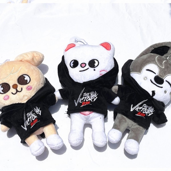 Skzoo Stray Kids Animal Mee Meow Kreativ Mjuk Fylld Cartoon Plysch Leksaker Present Leksaker Flerfärgad 20cm Lämplig För Barn Fans [DB] pig