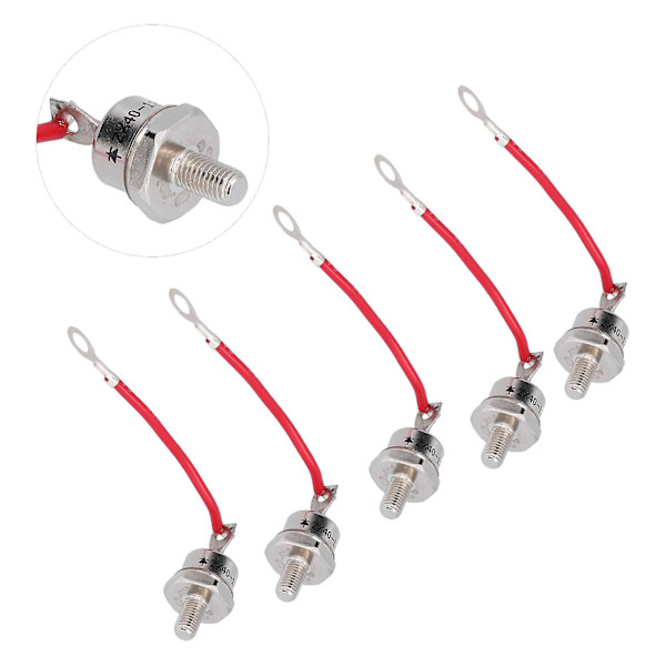 5 stk. Likretterdiode 1200V 40A Varmeafledning Fremadgående Silicium Strømlikretterdiode ZX40?12 [DB]
