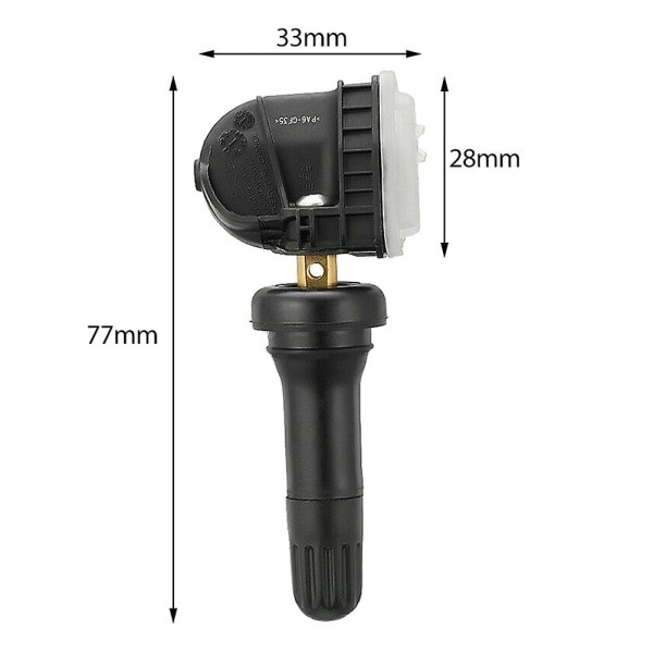 1 stk. Tpms dæktryksovervågning sensor 433mhz til 2017-2020 F5 F7 F7x H7l H2s H4 H6 3641100xkr02