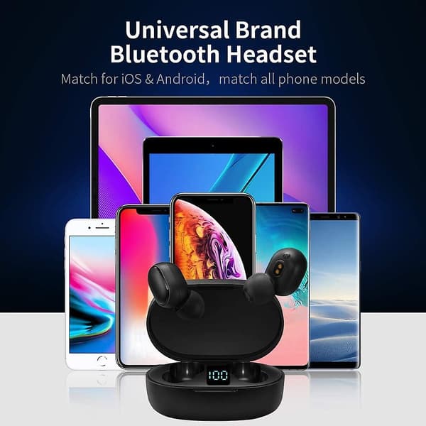 Trådløse ørepropper Bluetooth 5.0 Tws-øretelefoner med Acsergery-mikrofon Trådløs Bluetooth-gave