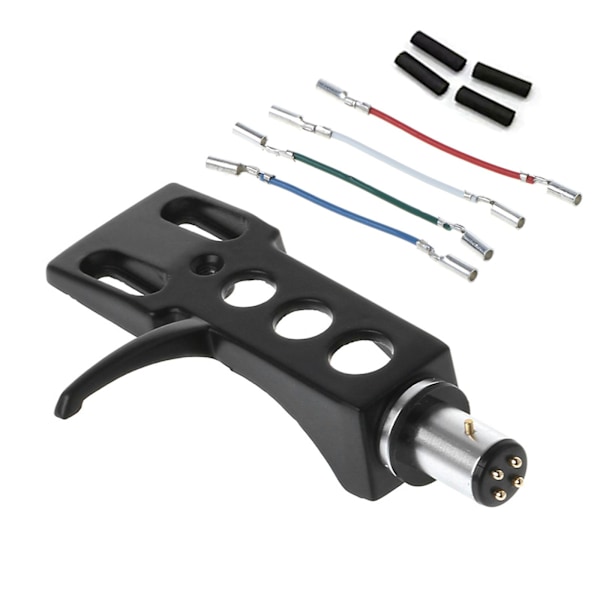 Turntable Headshell Mount Universal Phono Cartridge Replacement Phonograph db Black