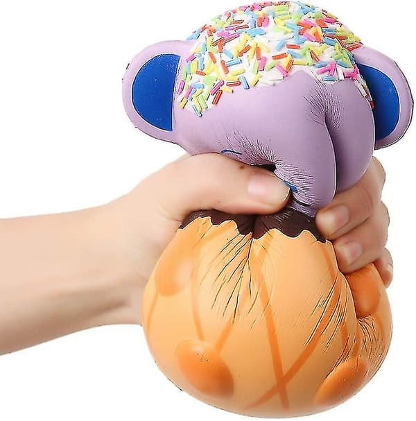 (Monivärinen, Suuri) Panda Egg Galaxy Collection Squishy-lelut, stressilelut ja vempaimet